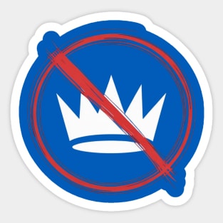 No-kings-in-america Sticker